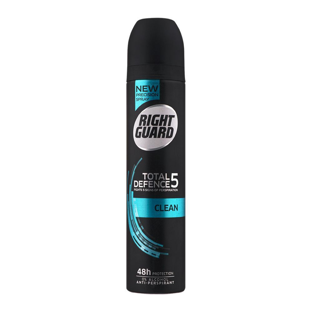 RIGHT GUARD TOTAL DEFENCE CLEAN A/ SPRAY 250ML
